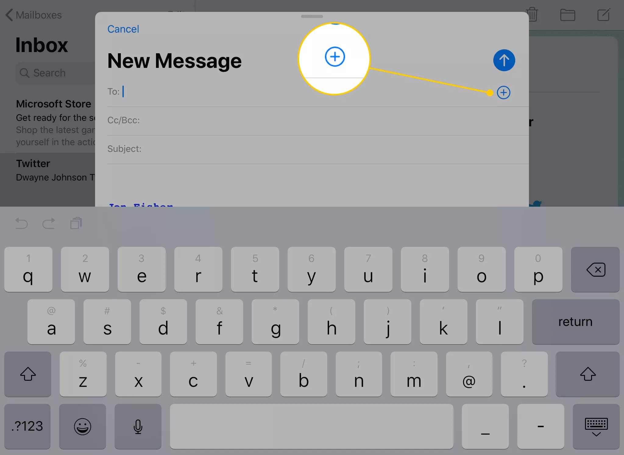 Cómo enviar correos electrónicos de grupo más rápido en iOS Mail