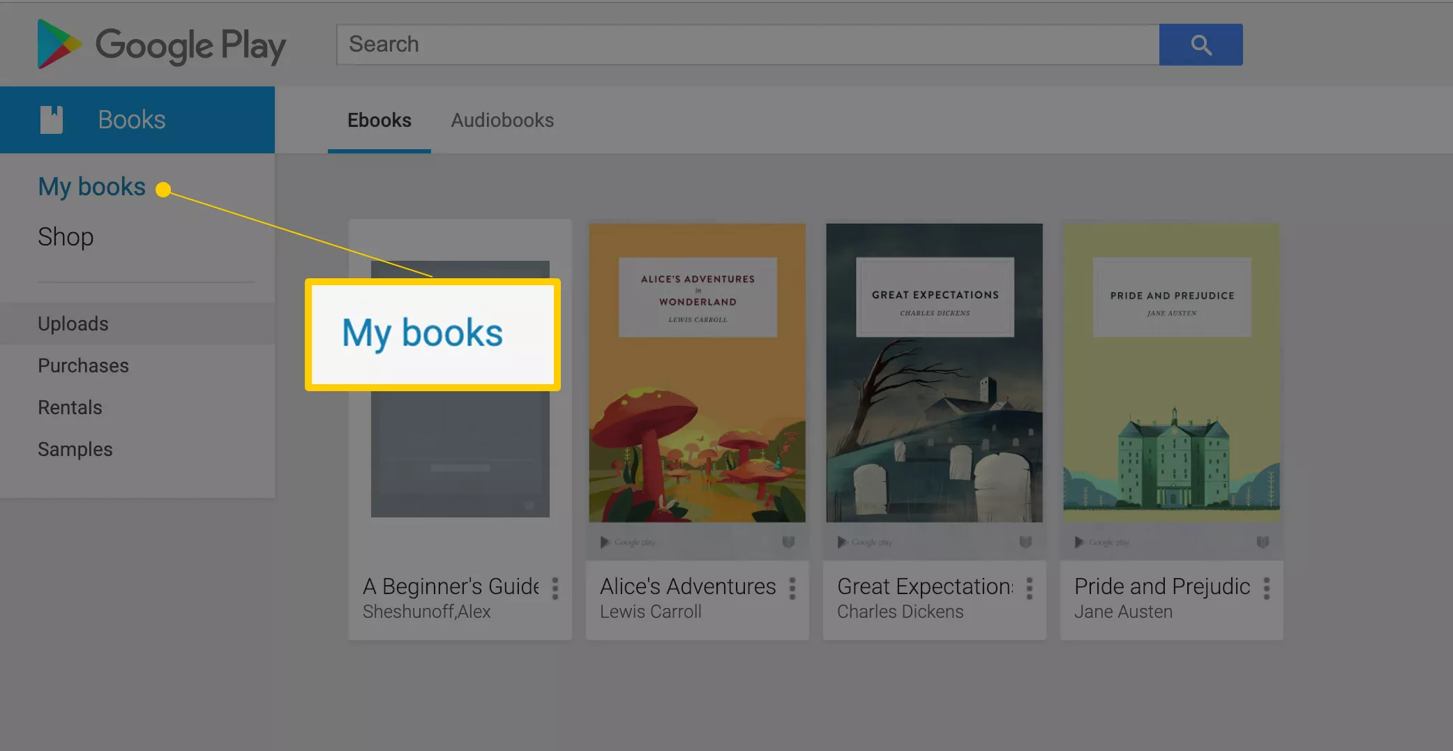 Cómo subir tus propios libros electrónicos a Google Play Books