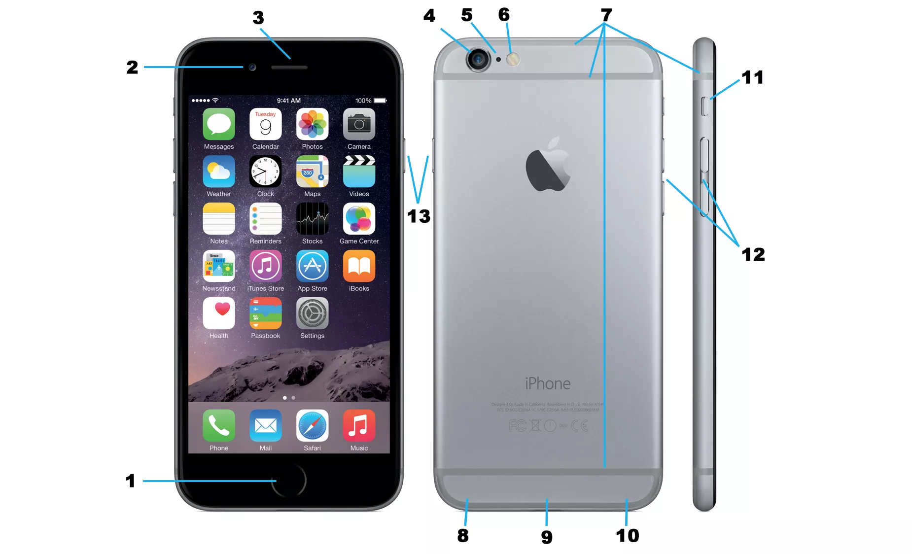 Todas las características de hardware del iPhone 6 y el iPhone 6 Plus explicadas