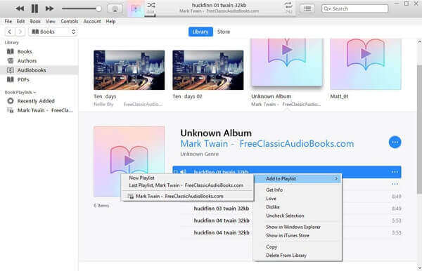 La mejor configuración de iTunes para copiar audiolibros en CD
