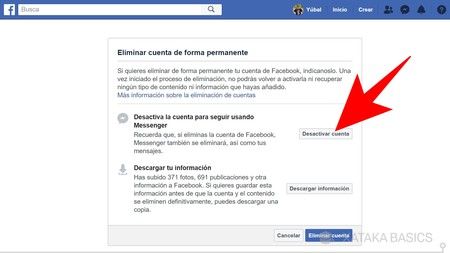 Cómo eliminar tu cuenta de Facebook - 3 - enero 25, 2021