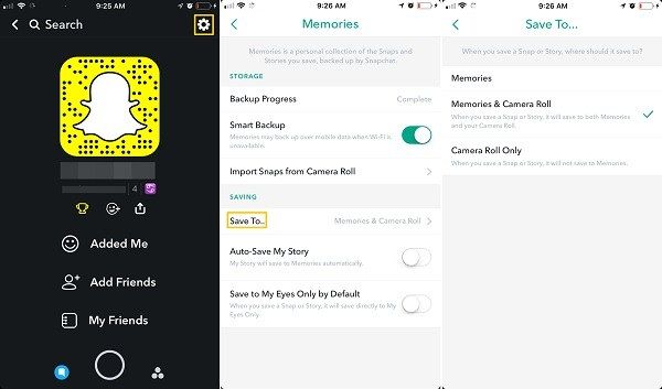 Cómo guardar los vídeos de Snapchat - 33 - enero 25, 2021
