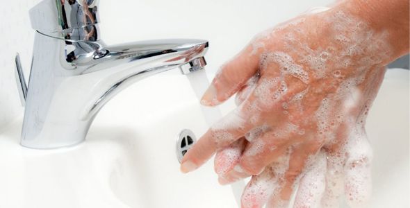 Cómo mantener limpios LAS manos