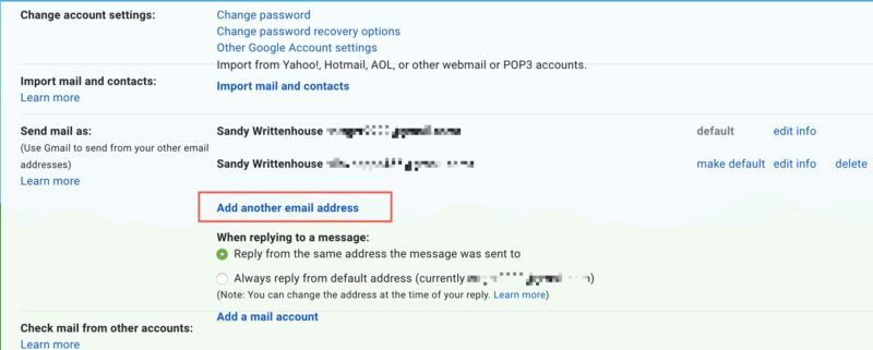 Cómo usar un alias de Gmail con el correo de iOS