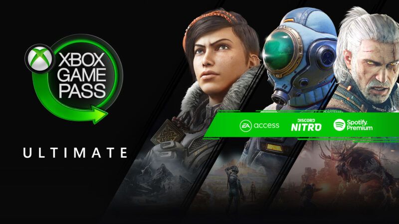 xbox game pass ultimate perks not showing