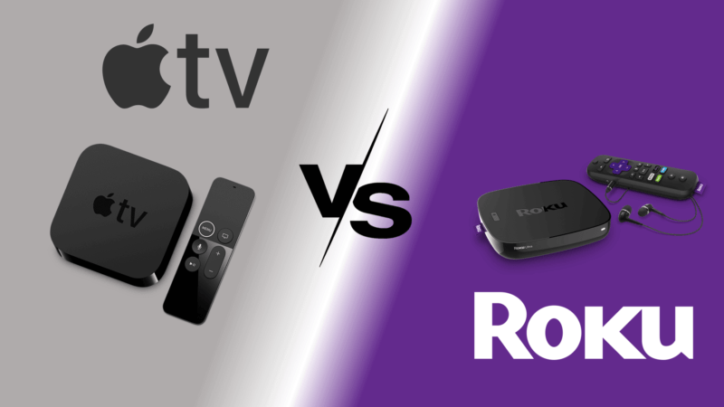 Apple TV vs. Roku
