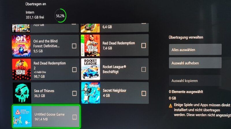 Cómo mover juegos de Xbox One a Xbox Series X o S