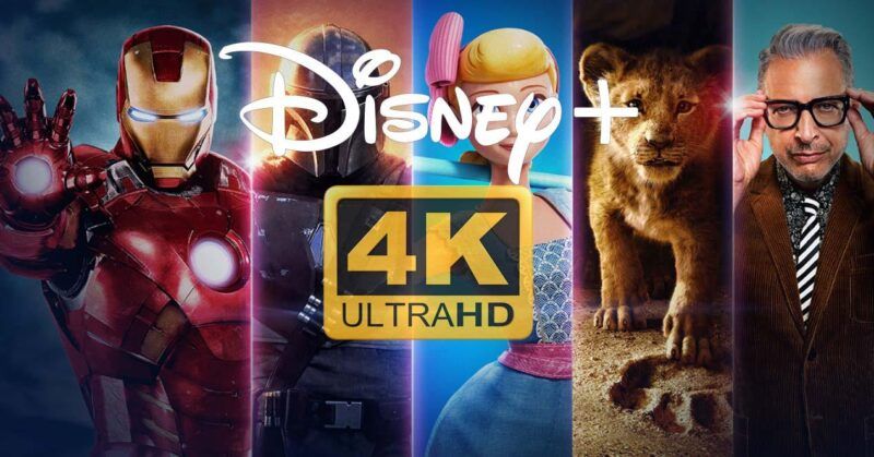 Disney Plus 4K content