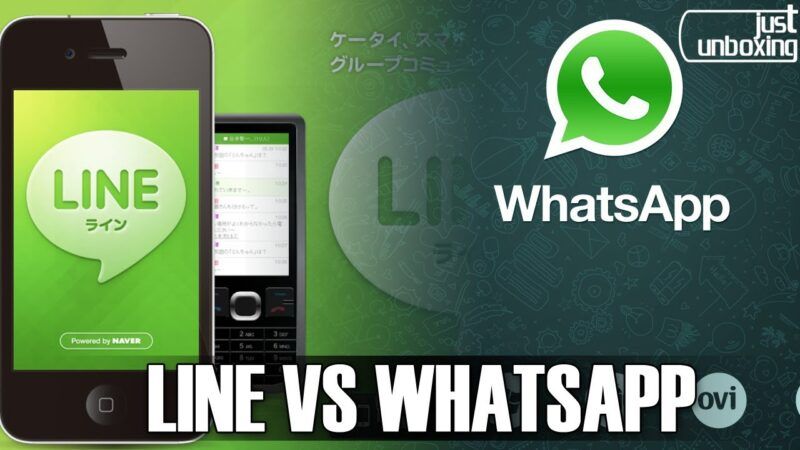 LINE vs. WhatsApp