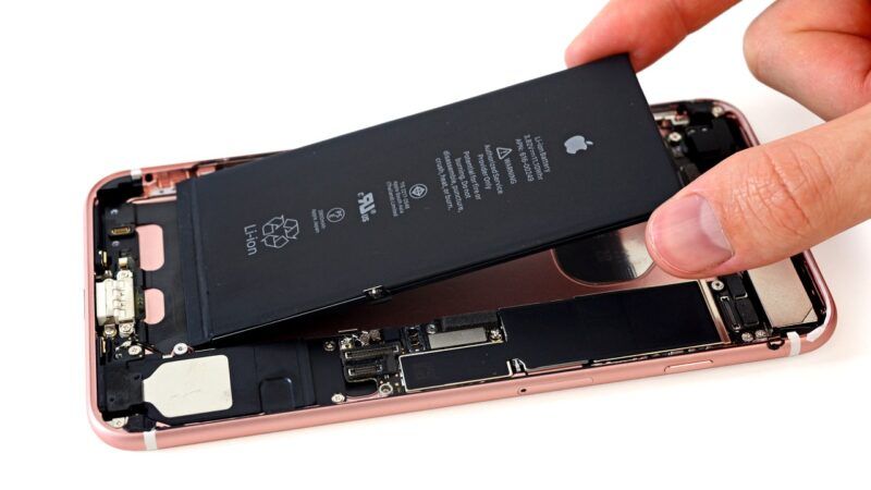 Reemplazar la batería del iPhone
