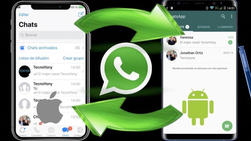 Cómo transferir WhatsApp de iPhone a Android