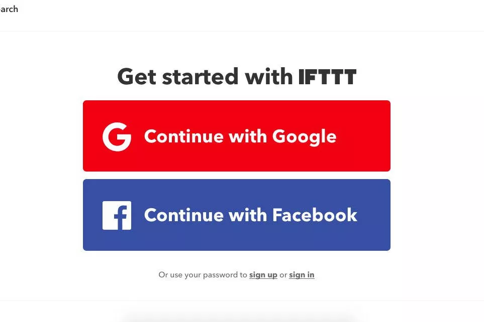 Cómo usar IFTTT con Google Home