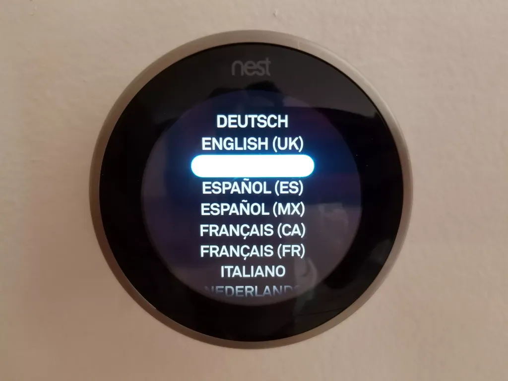 Cómo configurar un termostato de aprendizaje Nest