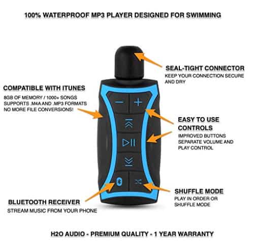 Los mejores reproductores MP3 a prueba de agua (2021) para nadadores/buceadores - 17 - septiembre 6, 2021