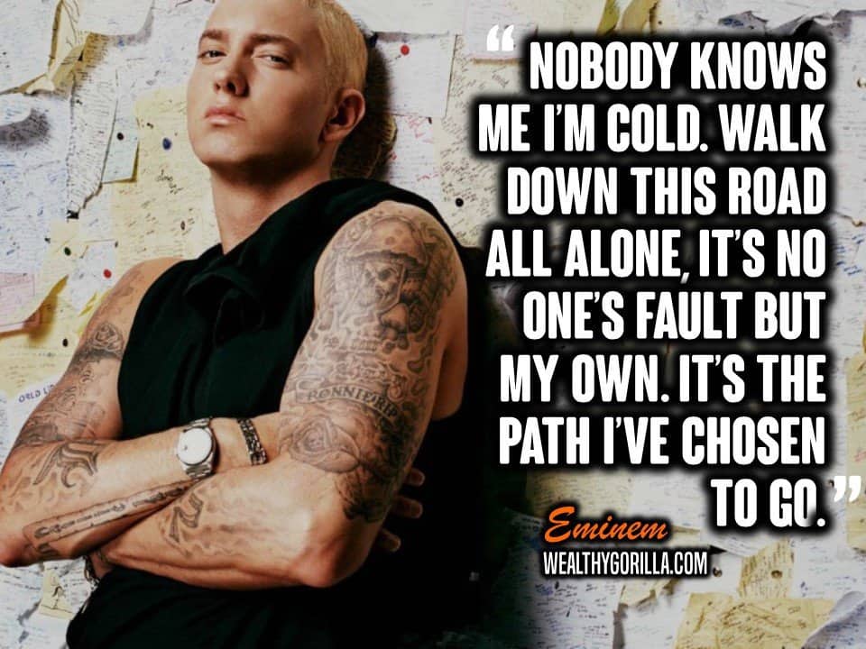83 Grandes citas y letras de Eminem de todos los tiempos - 19 - octubre 3, 2021