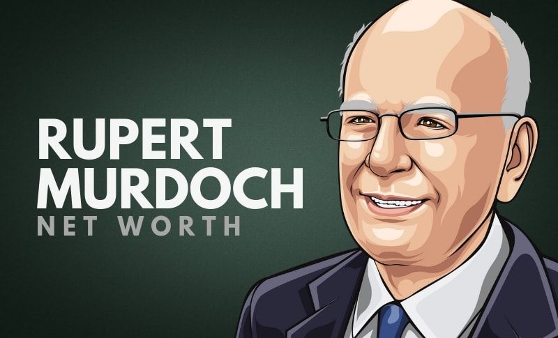 Patrimonio neto de Rupert Murdoch - 75 - septiembre 1, 2021
