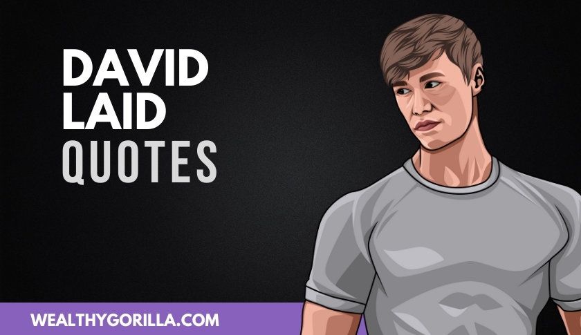 40 de las más inspiradoras frases de David Laid