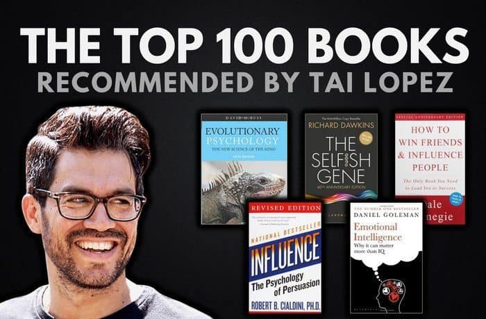 Las 100 mejores recomendaciones de libros de Tai López
