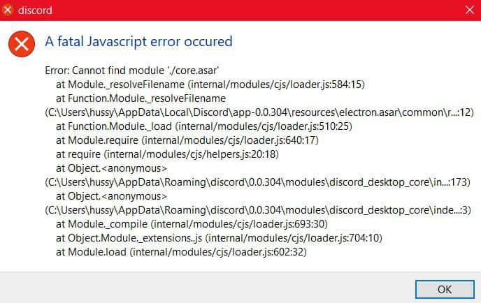 ¡Error de Javascript de Discord! Solución fácil aquí - 3 - septiembre 4, 2021