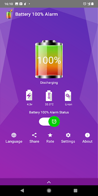 Aplicaciones de alarma de batería llena para Android 2019 - 7 - septiembre 14, 2021
