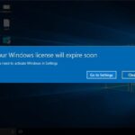 Su licencia de Windows expirará pronto Error en Windows 10- Solución rápida