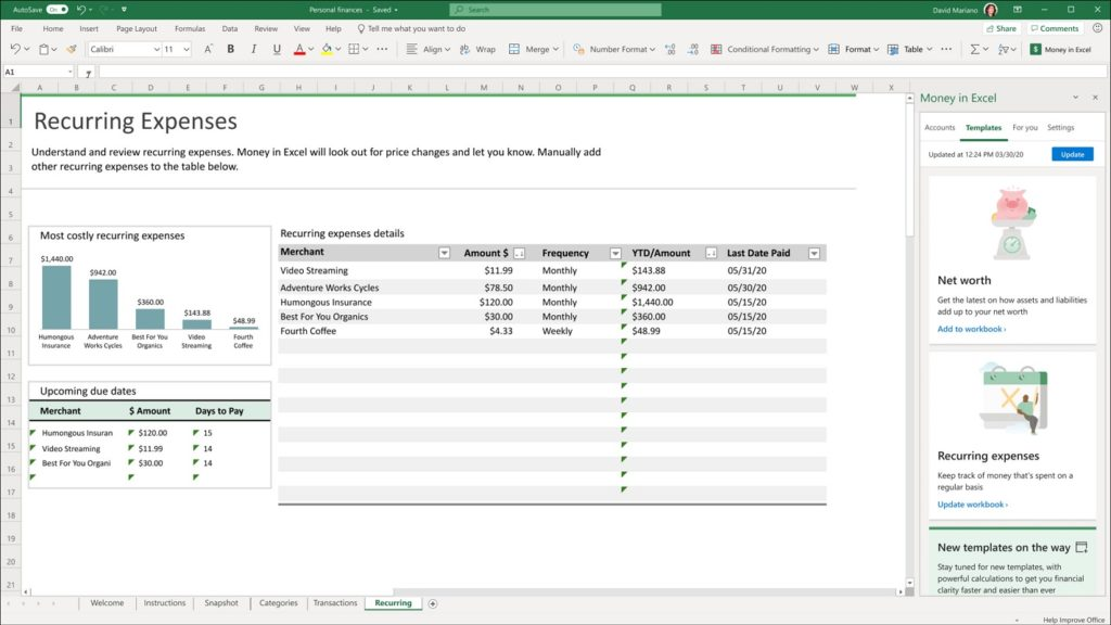 Microsoft elimina Money en Excel junto con los tipos de datos de Wolfram Alpha - 7 - mayo 31, 2022