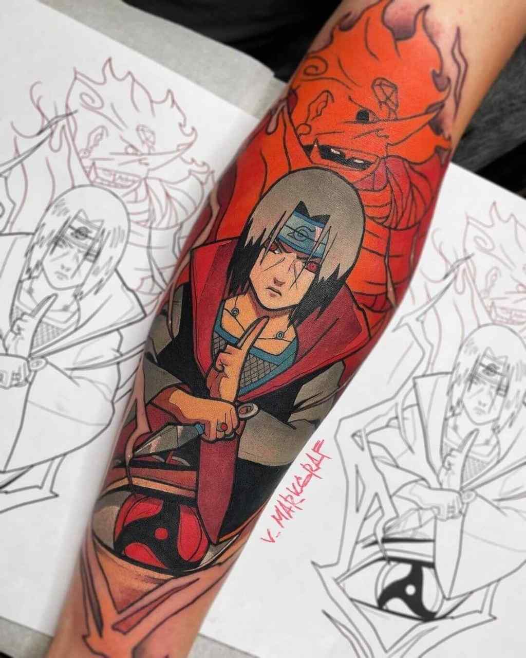 30 Ideas Geniales de Diseño de Tatuajes de Anime Para Inspirarte - 1 - julio 24, 2022