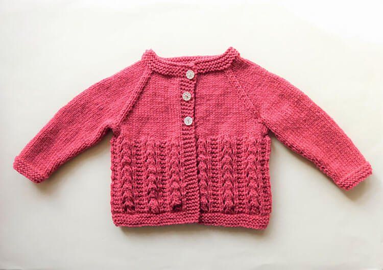 14 Adorables patrones de tejido de suéter de bebé - 33 - junio 16, 2022