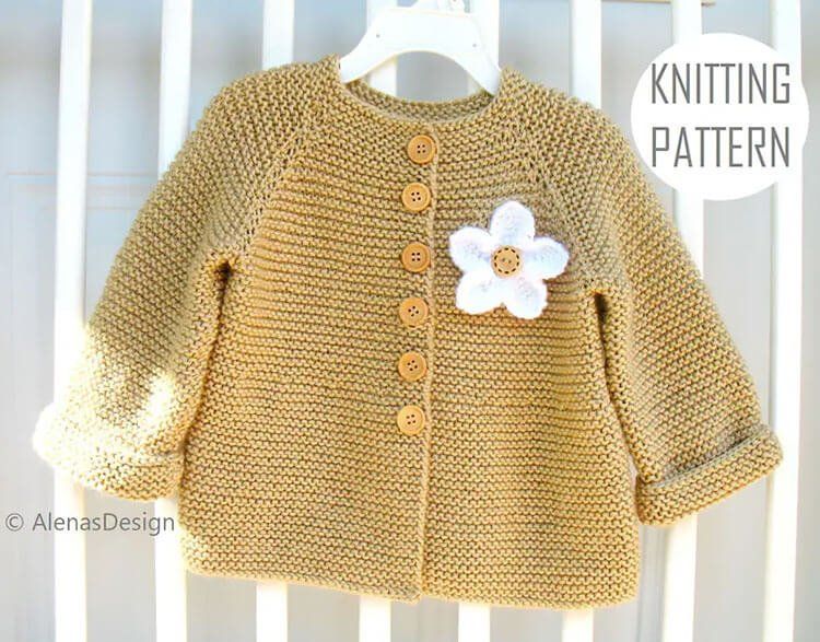 14 Adorables patrones de tejido de suéter de bebé - 29 - junio 16, 2022