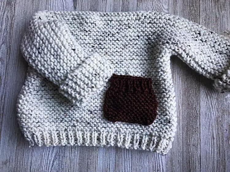 14 Adorables patrones de tejido de suéter de bebé - 9 - junio 16, 2022