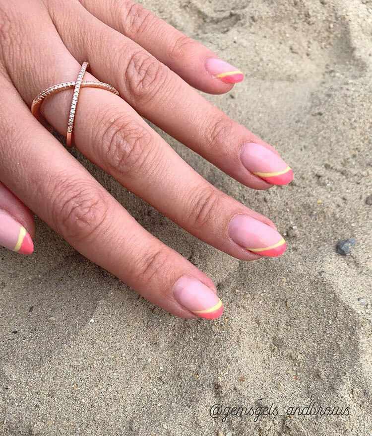 15 diseños de uñas de playa para sus próximas vacaciones - 3 - julio 6, 2022