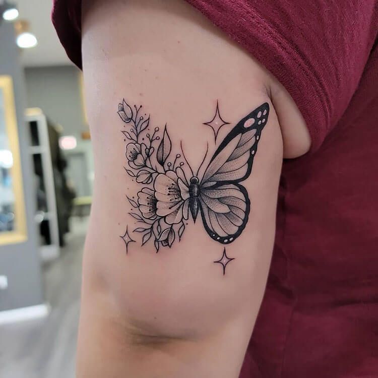 22 Hermosos tatuajes de mariposas que te encantan - 5 - julio 4, 2022