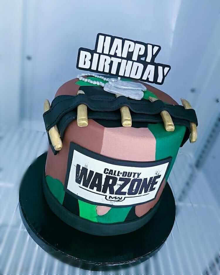 23 Ideas de pastel de cumpleaños de Call of Duty - 33 - junio 16, 2022