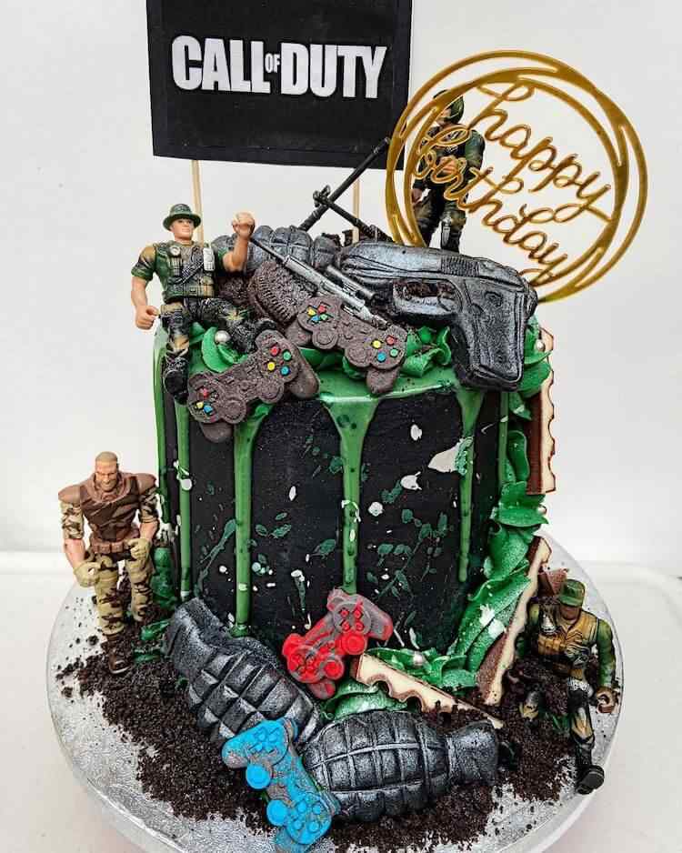 23 Ideas de pastel de cumpleaños de Call of Duty - 41 - junio 16, 2022