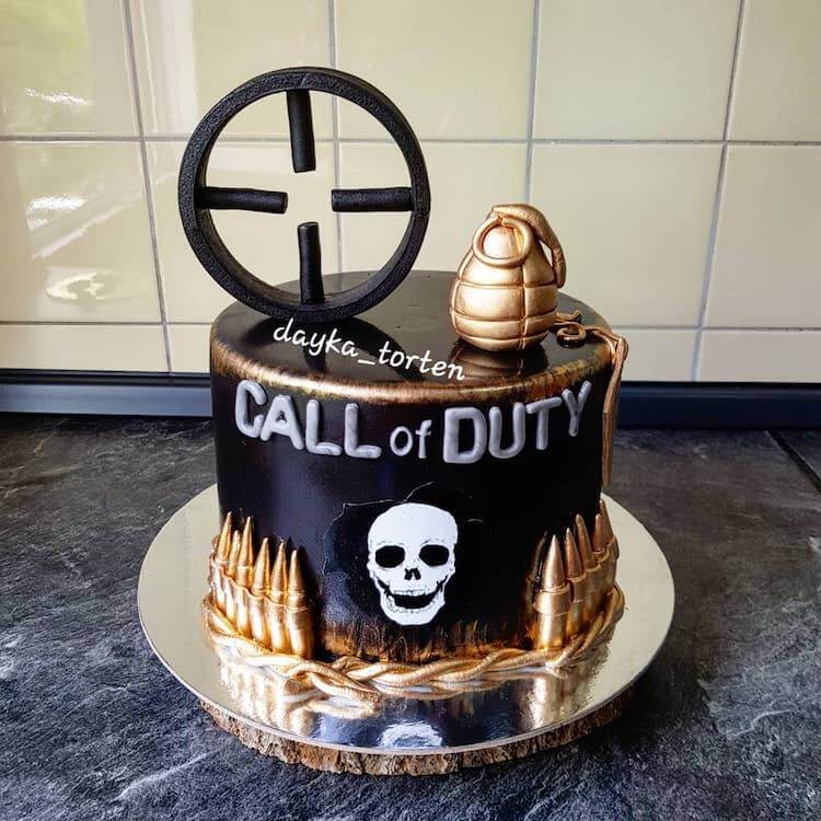 23 Ideas de pastel de cumpleaños de Call of Duty - 45 - junio 16, 2022