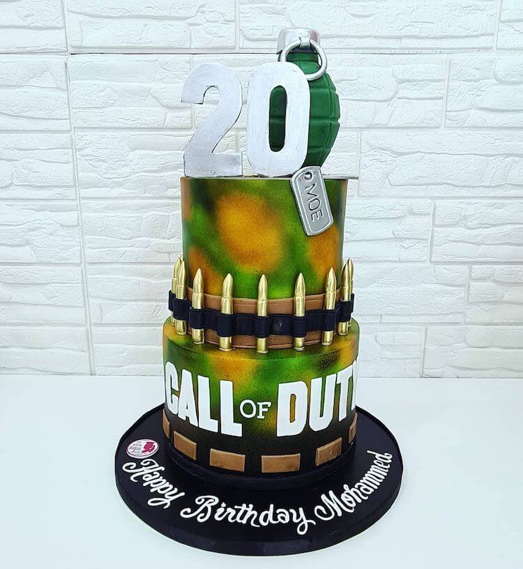 23 Ideas de pastel de cumpleaños de Call of Duty - 51 - junio 16, 2022