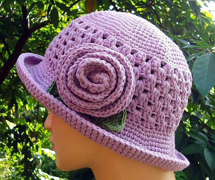 22 Patrones de crochet de moda para sombreros - 37 - julio 4, 2022