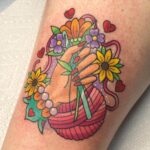 22 Tatuajes divertidos de crochet para artesanos: mamá tiene las cosas