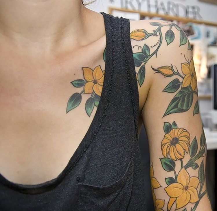 36 Hermosas ideas de manga de tatuajes para mujeres - 17 - julio 4, 2022