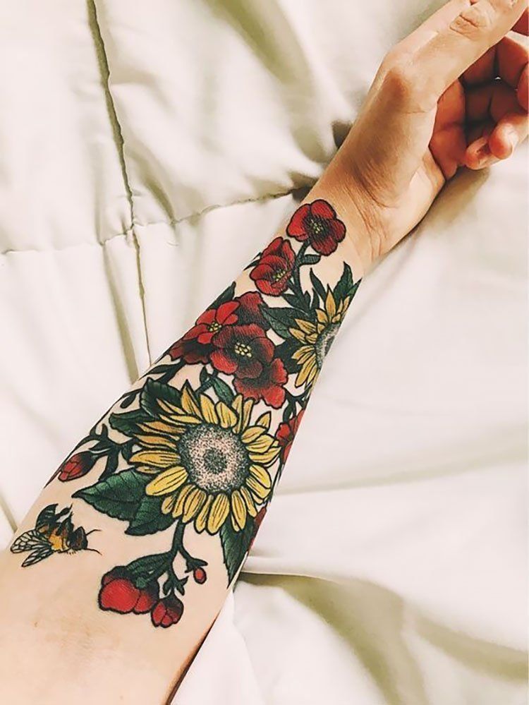 36 Hermosas ideas de manga de tatuajes para mujeres - 29 - julio 4, 2022