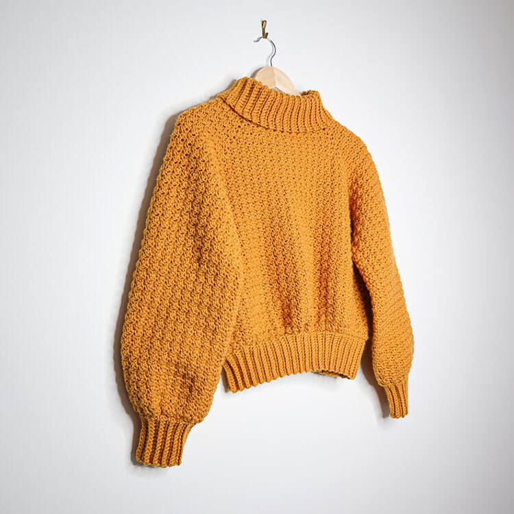 12 Patrones de suéter de crochet divertidos y modernos - 17 - julio 3, 2022