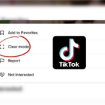 TikTok 'Modo Claro' que elimina los botones al desplazarse por los vídeos