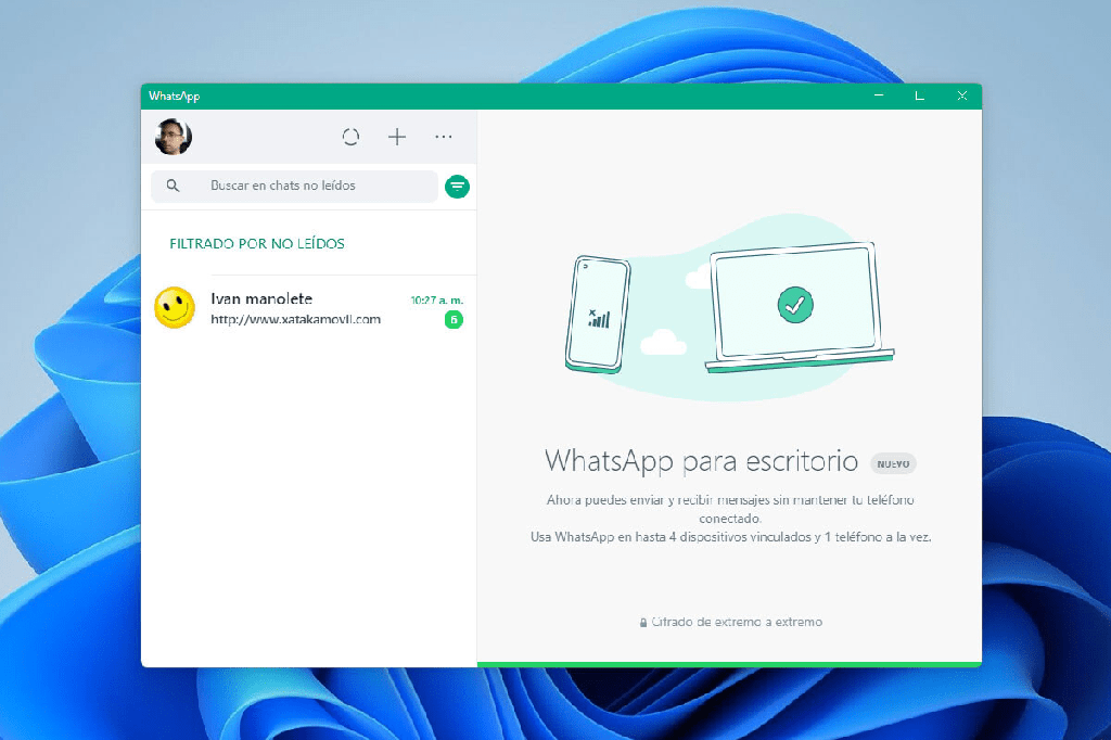 La beta de WhatsApp Desktop introduce un filtro para los chats no leídos - 7 - junio 4, 2022