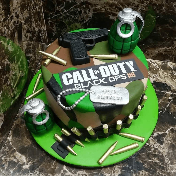 23 Ideas de pastel de cumpleaños de Call of Duty - 17 - junio 16, 2022