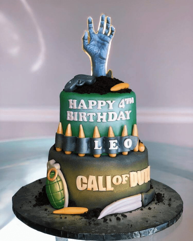 23 Ideas de pastel de cumpleaños de Call of Duty - 29 - junio 16, 2022
