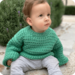 14 Adorables patrones de tejido de suéter de bebé