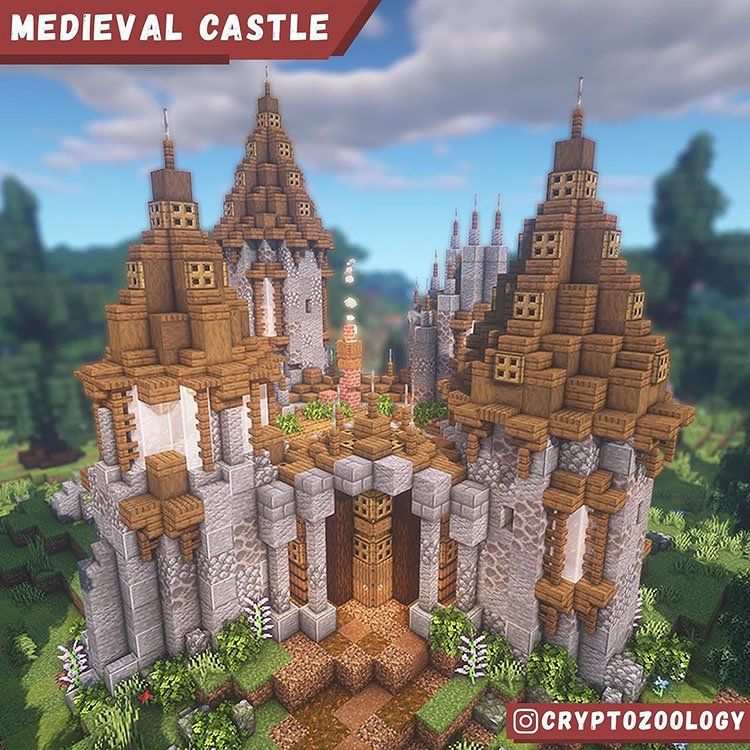 20 Ideas de construcción del castillo de Minecraft - 39 - julio 7, 2022