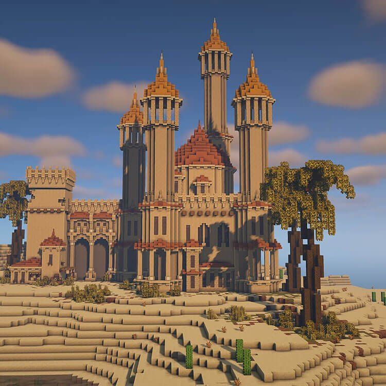 20 Ideas de construcción del castillo de Minecraft - 31 - julio 7, 2022