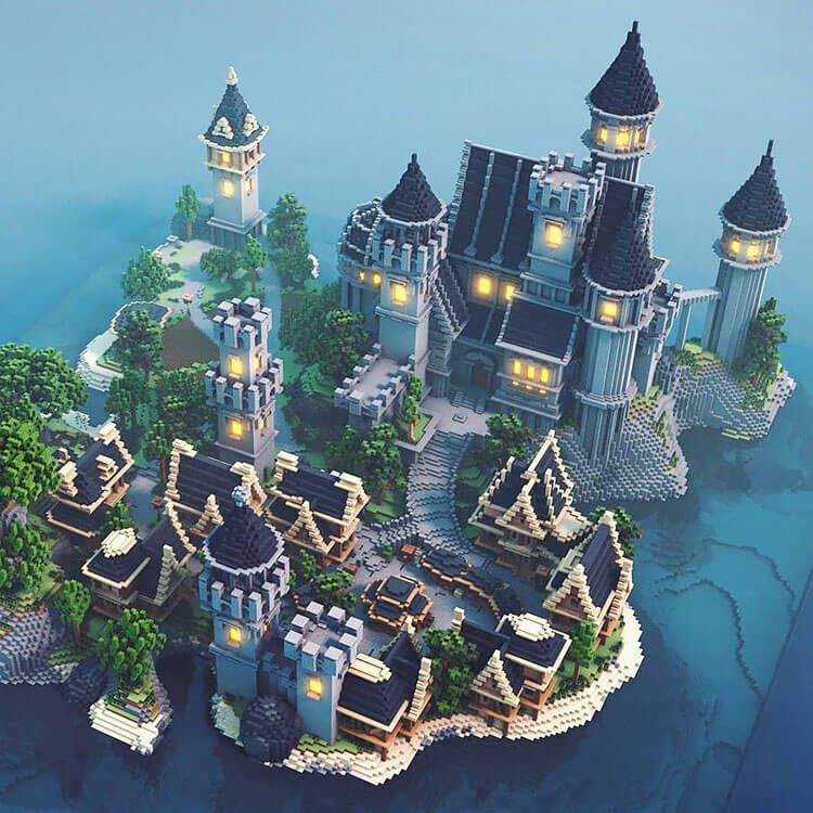 20 Ideas de construcción del castillo de Minecraft - 9 - julio 7, 2022