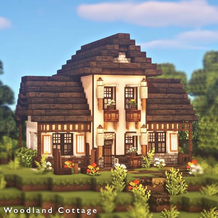 17 Minecraft Construcción de casas de campo Ideas para fanáticos de Cottagecore - 17 - julio 7, 2022